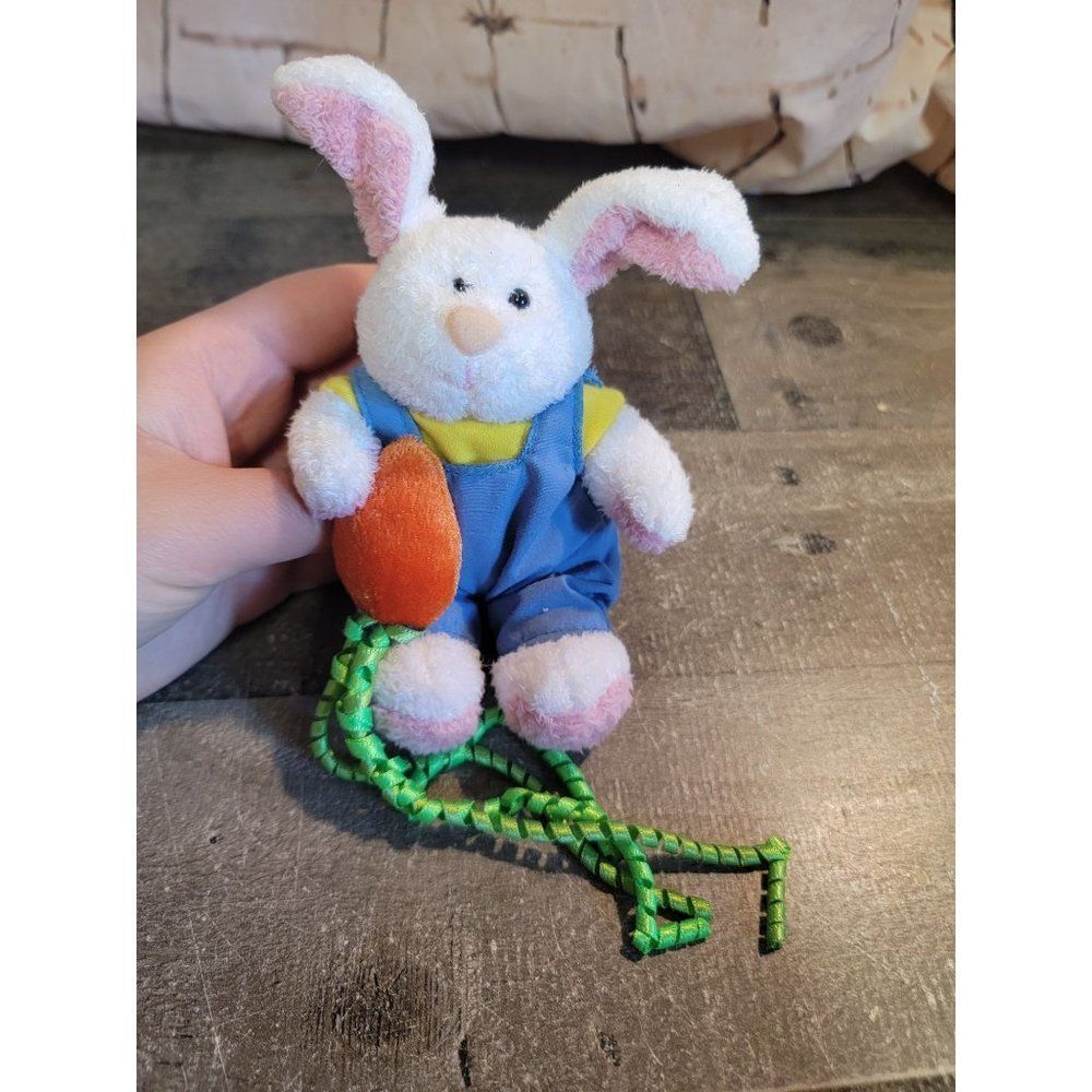 Carrot Easter Bunny window cleaning Decor figure plush